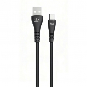 Lightning-kabel Blue Star PJ-DG4-A USB-A naar Lightning 1 m zwart
