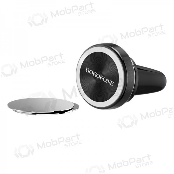 Universele autotelefoonhouder Borofone BH6, magnetisch, voor in het ventilatierooster, zwart