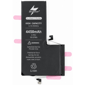 Apple iPhone 11 Pro Max batterij, accu Di-Power 4450 mAh (verhoogde capaciteit)