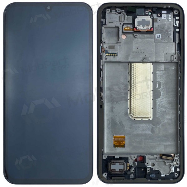 Samsung Galaxy A34 5G scherm - grafitas - su rėmeliu - originalus