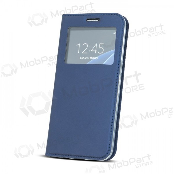 Samsung G975 Galaxy S10 Plus hoesje - Smart Look (donkerblauw)
