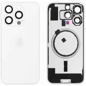 Apple iPhone 16 Pro achterkant (wit) (Premium)