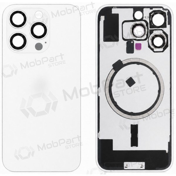 Apple iPhone 16 Pro achterkant (wit) (Premium)