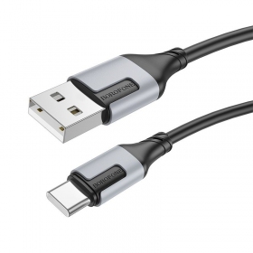 USB kabel Borofone BX101 USB-A to USB-C 1.0m zwart