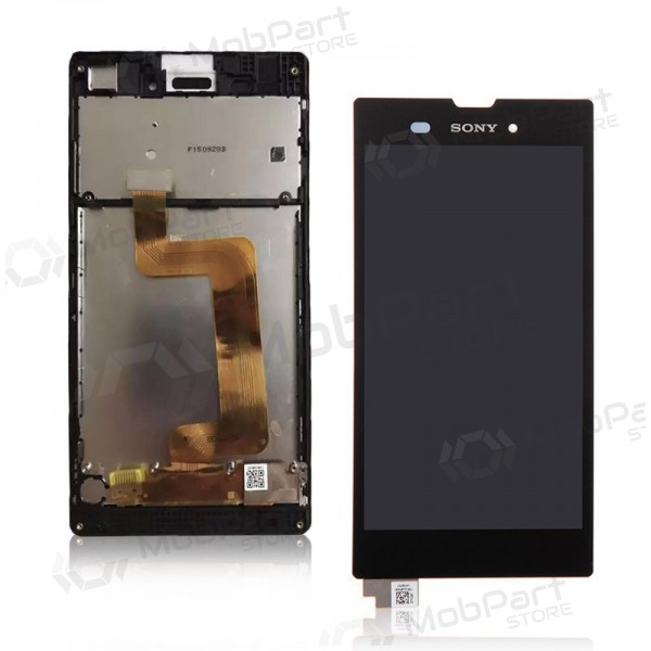 Sony D5103 Xperia T3 scherm (zwart) (inclusief frame) (service pack) (origineel)
