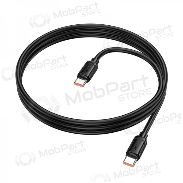 USB-C kabel Hoco X115 USB-C naar USB-C 1 m 240 W zwart