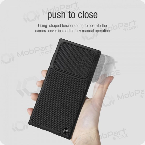 Xiaomi Redmi Note 12 5G / Poco X5 hoesje Nillkin Textured Case (zwart)