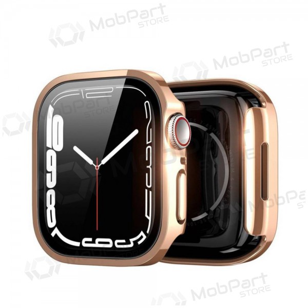 Apple Watch 41mm LCD beschermglas / hoesje - Dux Ducis Hamo (roze)