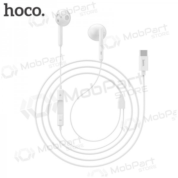 Handsfree HOCO L10 Type-C (Wit)