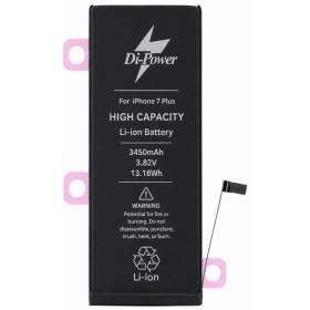 Apple iPhone 7 Plus batterij, Di-Power 3450 mAh (verhoogde capaciteit)