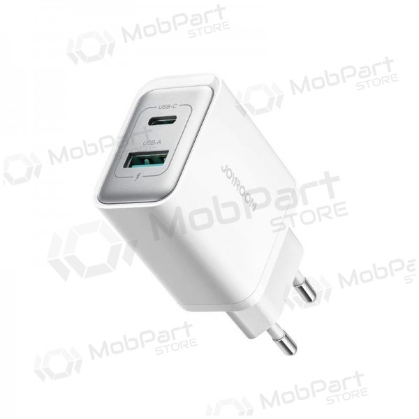Lader Joyroom JR-TCF15 USB-C/USB-A 30W wit