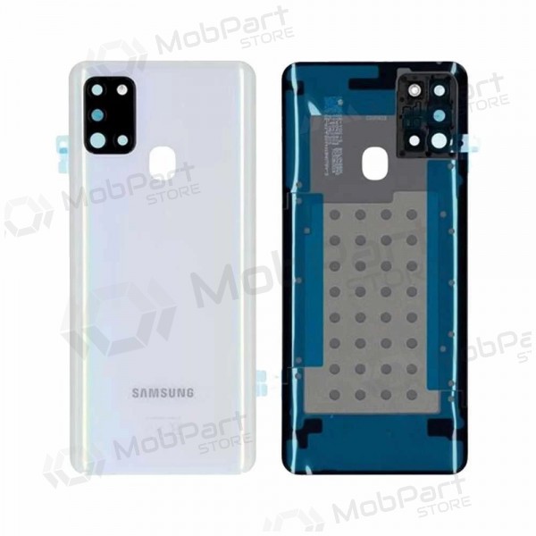 Samsung A217 Galaxy A21s 2020 achterkant (wit) (gebruikt grade B, origineel)