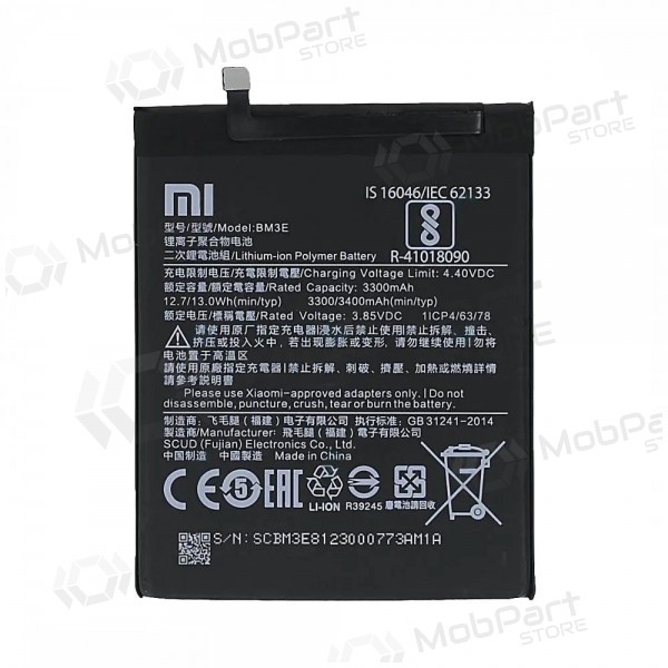 Xiaomi Mi 8 batterij, accu (BM3E) (origineel)