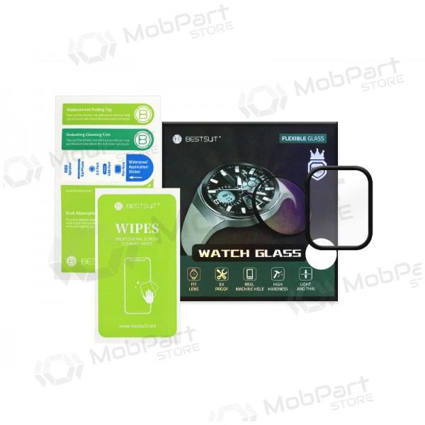 Apple Watch 7 41mm schermbeschermer - Bestsuit Flexible Hybrid Glass 5D