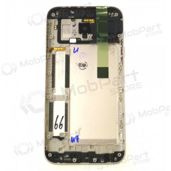 Samsung J330 Galaxy J3 2017 achterkant (gouden) (gebruikt grade C, origineel)