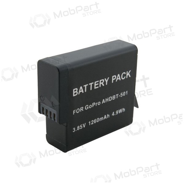 GoPro AHDB-501 accu / batterij (1260mAh)