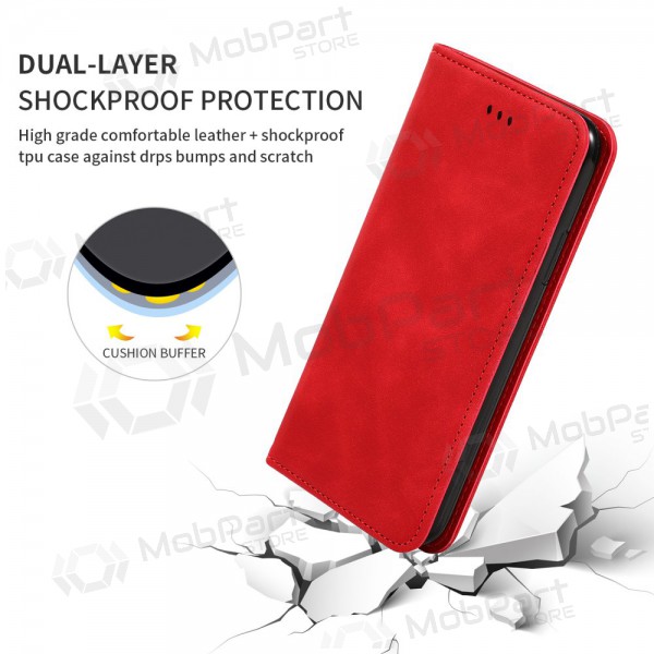 Apple iPhone 11 Pro Max hoesje - Business Style (rood)