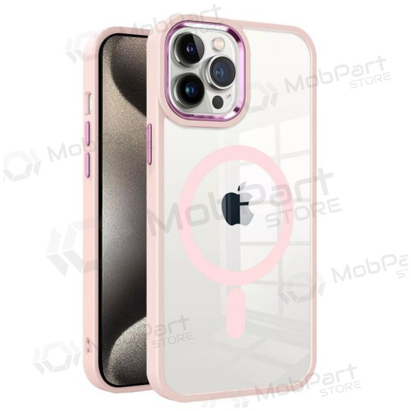Apple iPhone 15 Pro hoesje - Premium Mag Cover (roze)