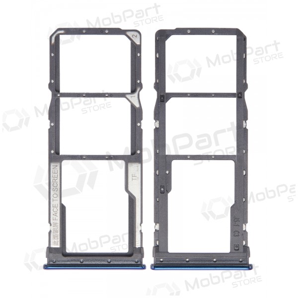 Xiaomi Redmi Note 8, Redmi Note 8 2021 SIM-kaarthouder (blauw)