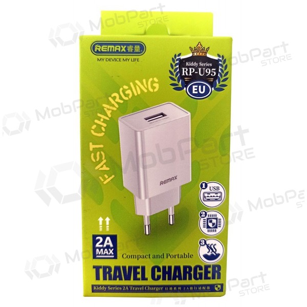 Lader Remax RP-U95 10W USB-A wit