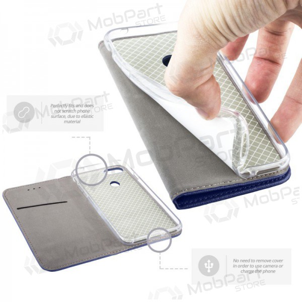 Apple iPhone 13 Pro hoesje - Smart Magnet (donkerblauw)
