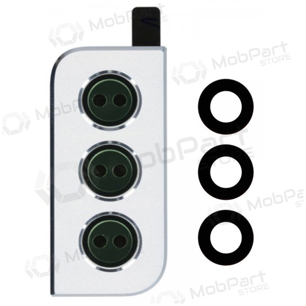 Samsung Galaxy S21+ 5G cameraglas (zilver)
