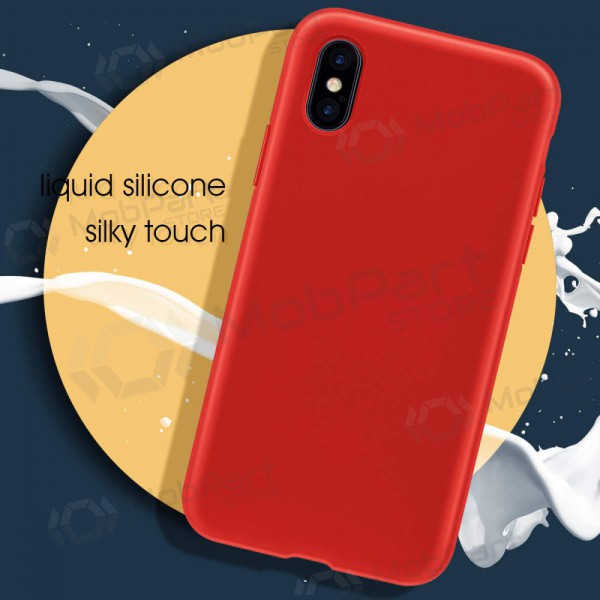 Apple iPhone 11 Pro hoesje - Liquid Silicone - 2.0mm (rood)