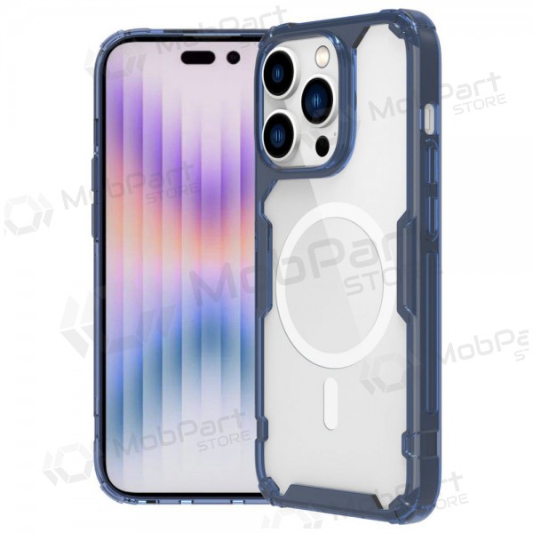 Apple iPhone 14 Plus hoesje „Nillkin Nature Magnetic“ (blauw)
