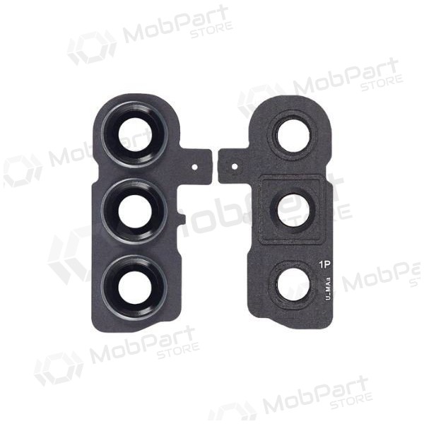 Samsung Galaxy S24 cameraglas (met frame) (zwart)