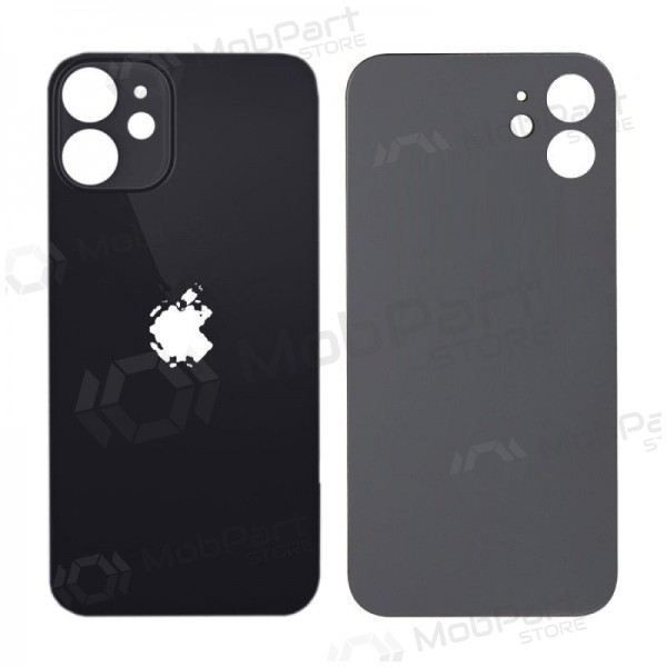 Apple iPhone 12 mini achterkant (zwart)