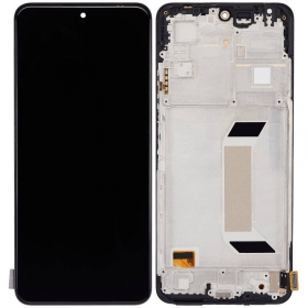 Xiaomi Redmi Note 12 5G, Poco X5 5G scherm (zwart) (met frame) (OLED)