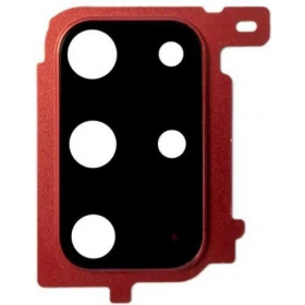 Samsung Galaxy S20+ cameraglas (rood)