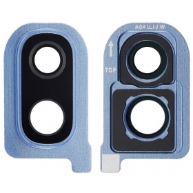 Samsung Galaxy A40 2019 cameraglas (blauw)