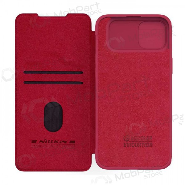 Apple iPhone 14 Pro Max hoesje Nillkin Leer (rood)