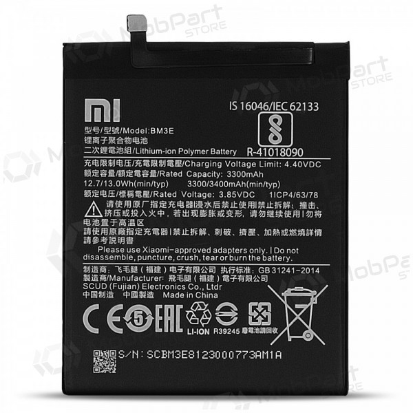 Xiaomi Mi 8 batterij, accu (BM3E) (origineel)