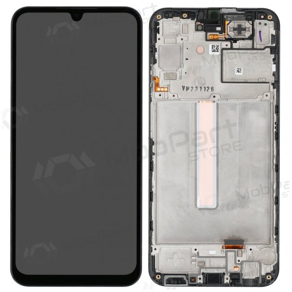 Samsung Galaxy A25 scherm (zwart) (met frame) (OLED)