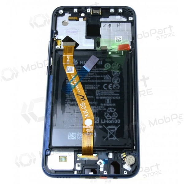 Huawei Mate 20 Lite scherm (blauw) (met een frame en batterij) (service pack) (origineel)