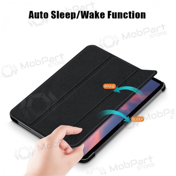 Apple iPad 10.2 (2019, 2020) Smart Leather hoesje (zwart)