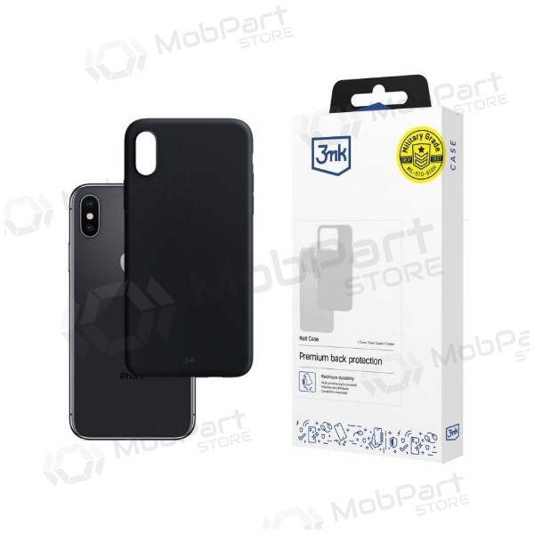 Samsung Galaxy A27 hoesje -3MK Matt Case- zwart