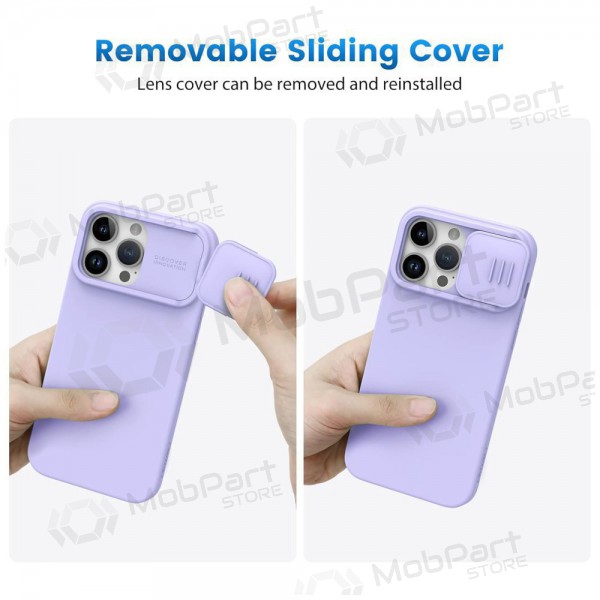 Apple iPhone 14 hoesje - Nillkin Silicone (lichtpaars)