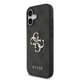 Apple iPhone 17 hoesje - Guess PU 4G Metal Logo