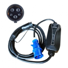 Draagbare EV-oplader Type 1 - CEE, 6-32A, 7.2kW, 1-fase, 5m