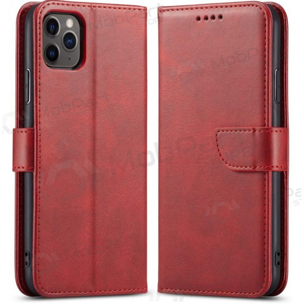 Apple iPhone 16e hoesje - Wallet Case (rood)