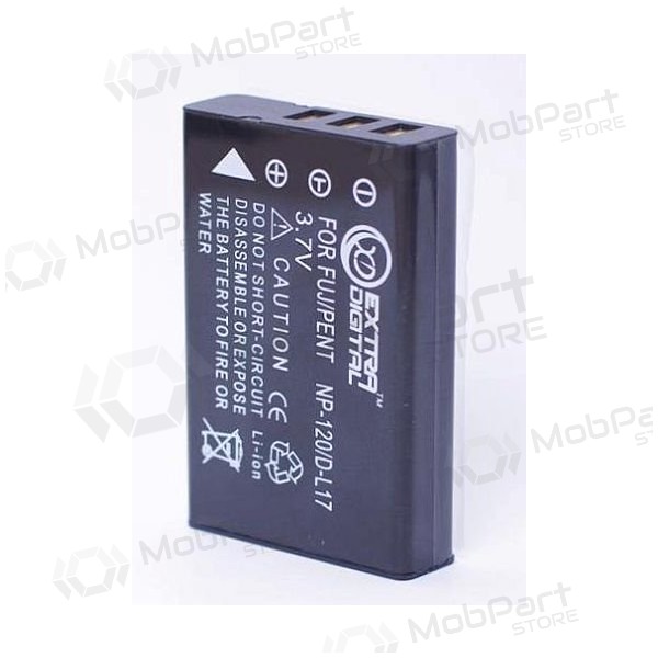 Fuji NP-120, Ricoh DB-43, Pentax D-LI7 camerabatterij / accu