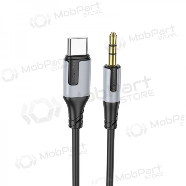 Audio kabel Borofone BL19 USB-C to 3,5mm zwart