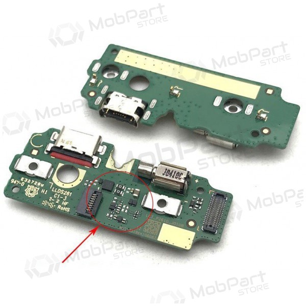 Huawei MediaPad M5 Lite 10.1 oplaadconnector