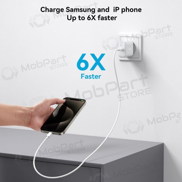 Lader Joyroom JR-TCF24 USB-C PD30W + USB-C to USB-C cable 1.0m wit