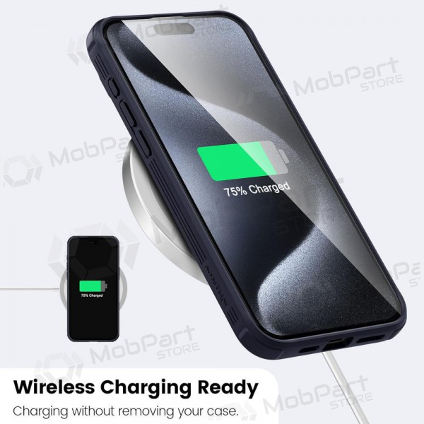 Apple iPhone 14 Pro Max hoesje Nillkin CamShield Pro (paars)