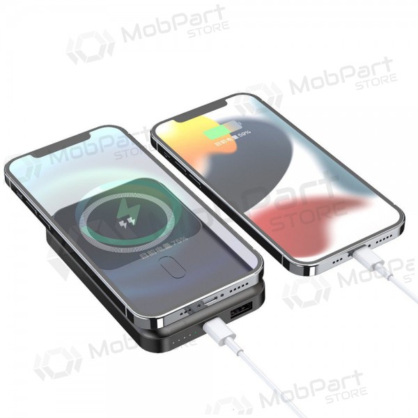 Externe batterij - Power Bank Awei P139K 22.5W Magnetic Wireless 10000mAh juoda