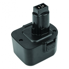 Batterij DeWalt DE9037 / DE9071 / DE9074 / DC9071 12V gereedschap 3Ah Ni-MH (vervanging)